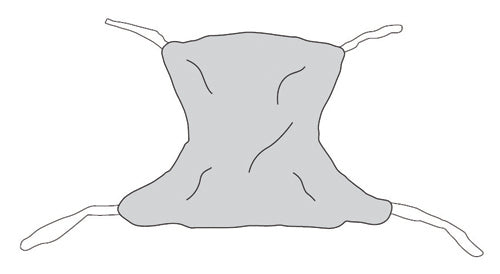 Patient Sling Full Body Mesh Large 58 x 45