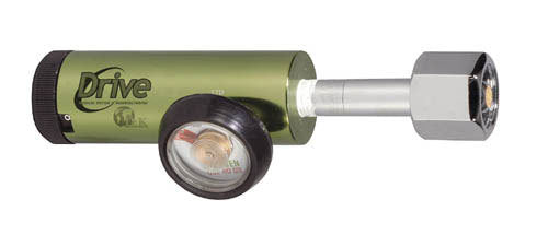 Oxygen Mini Regulator for H/M Tanks 0-15 LPM (CGA540)
