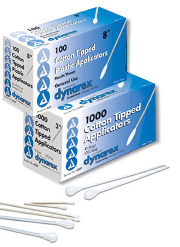Cotton Tipped Applicators-6 Non-Sterile Box/1000