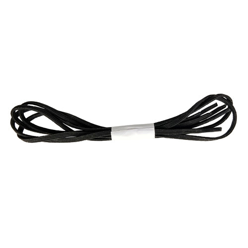 Fit To Be Tied Shoe Laces Elas-Black 24 pr