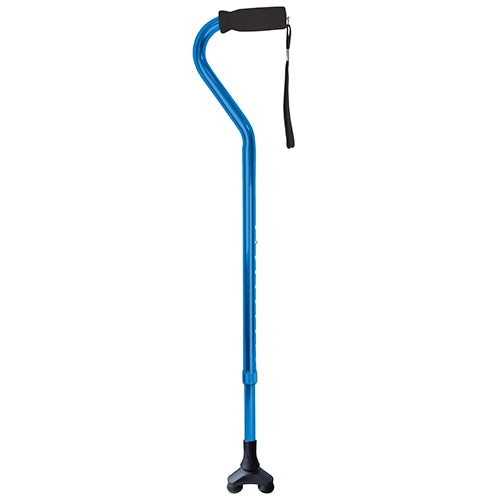 Cane Offset Blue Jay Blue with Foam Handle