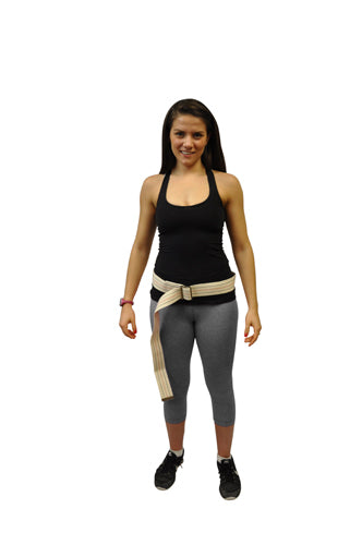 Gait Belt w/Metal Buckle 2x60 Striped Blue Jay Brand