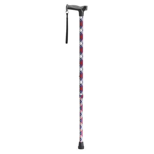 Comfort Grip Cane Patriotic Fashion Cane - Patriotic USA