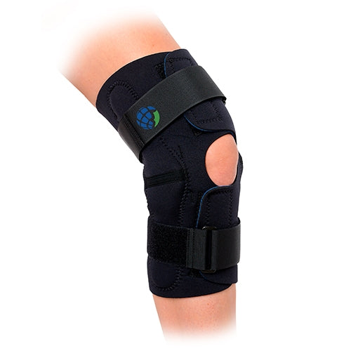 Wrap-Around Hinged Knee Brace X-Large  Knee Circum 17.5 -20